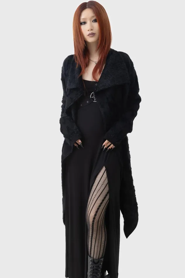 Women Cardigans Killstar Moon Thread Cardigan