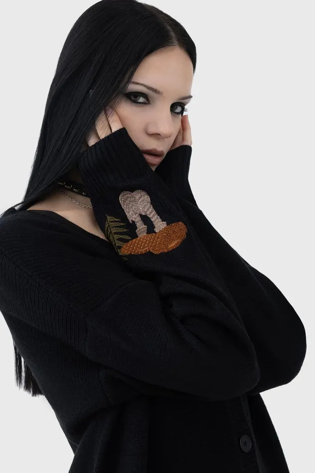 Women Cardigans Killstar Shroom Cardigan