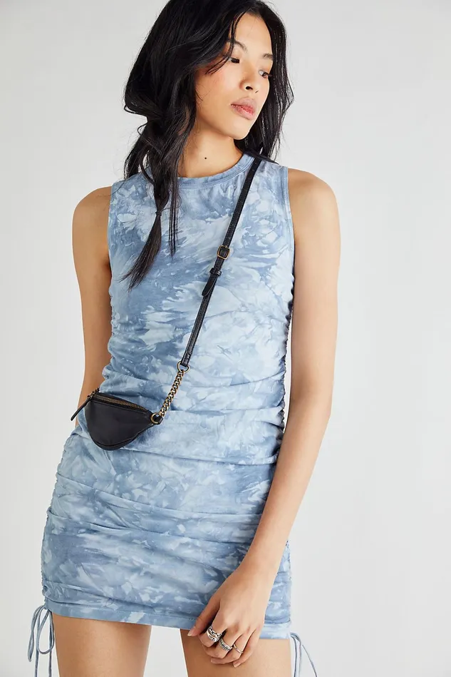 Women Casual Dresses Free People Lisbon Tank Dress Crystalline Crystal