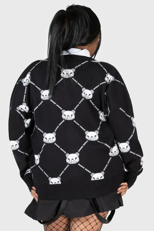 Women Chill Out Killstar Bone To Pick Cardigan