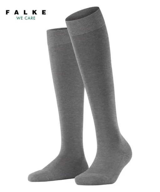 Women ClimaWool Women Kneehigh Socks Light Greymel FALKE Knee High Socks