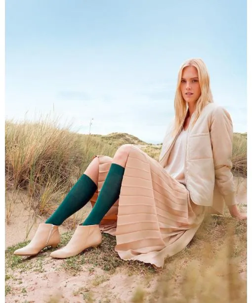 Women ClimaWool Women Kneehigh Socks Light Greymel FALKE Knee High Socks