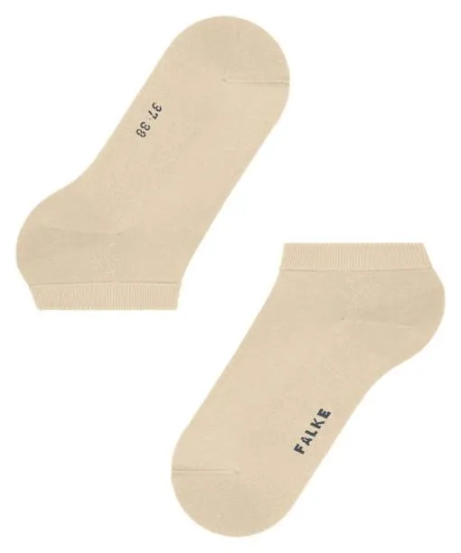 Women ClimaWool Women Sneaker Socks Cream FALKE Ankle Socks