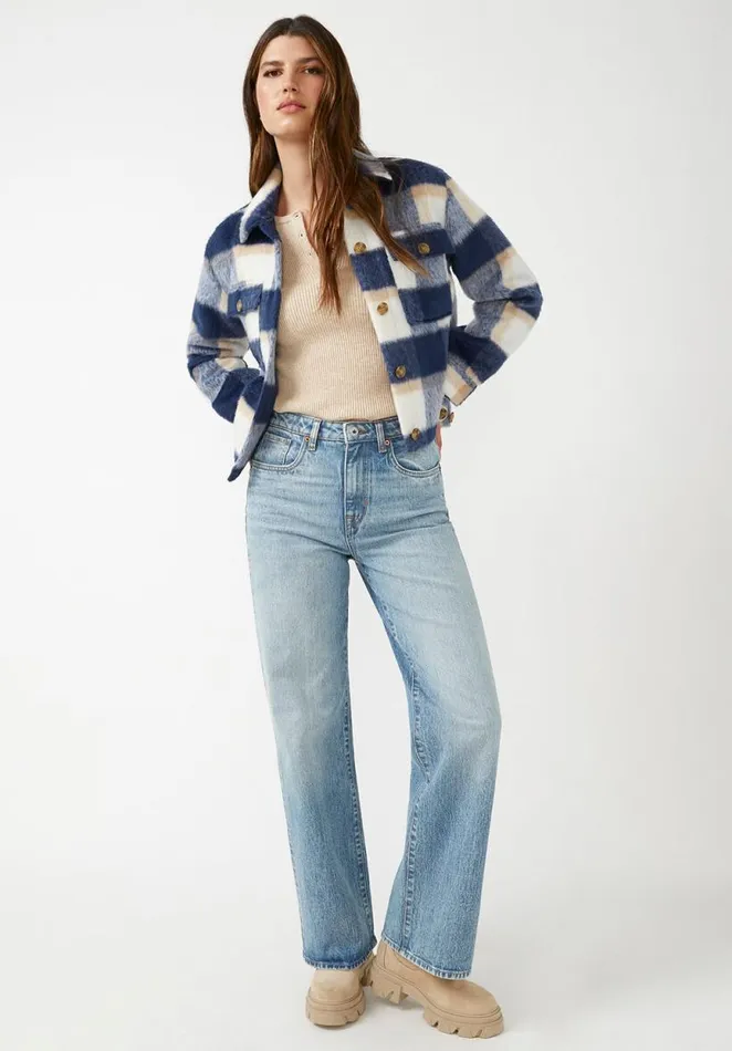 Women Collins Heather Oatmeal Women039s Long Sleeve Henley Heather Oatmeal Buffalo David Bitton Sweaters