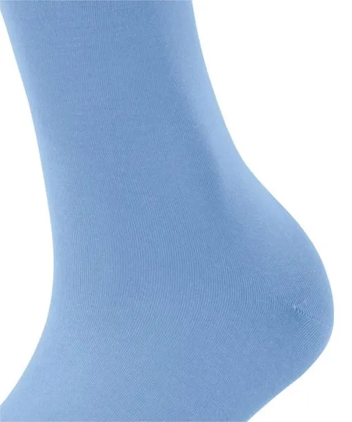 Women Cotton Touch Women Kneehigh Socks Arcticblue FALKE Knee High Socks