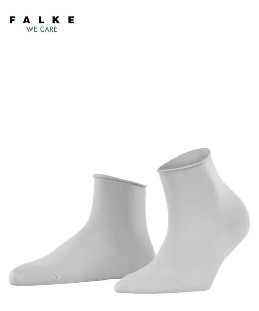 Women Cotton Touch Women Short Sock Silver FALKE Socks