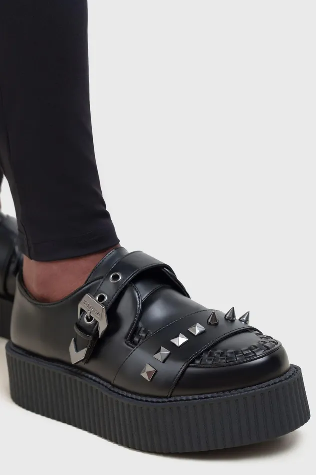 Women Creepers Killstar Waxing Creepers