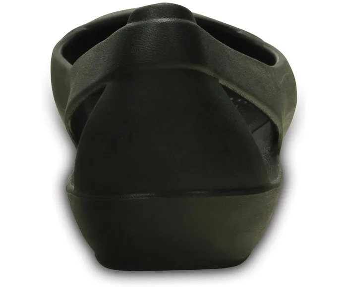 Women Crocs Sienna Flat Black Crocs Flats