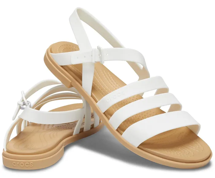 Women Crocs Tulum Sandal Oyster Tan Crocs Sandals