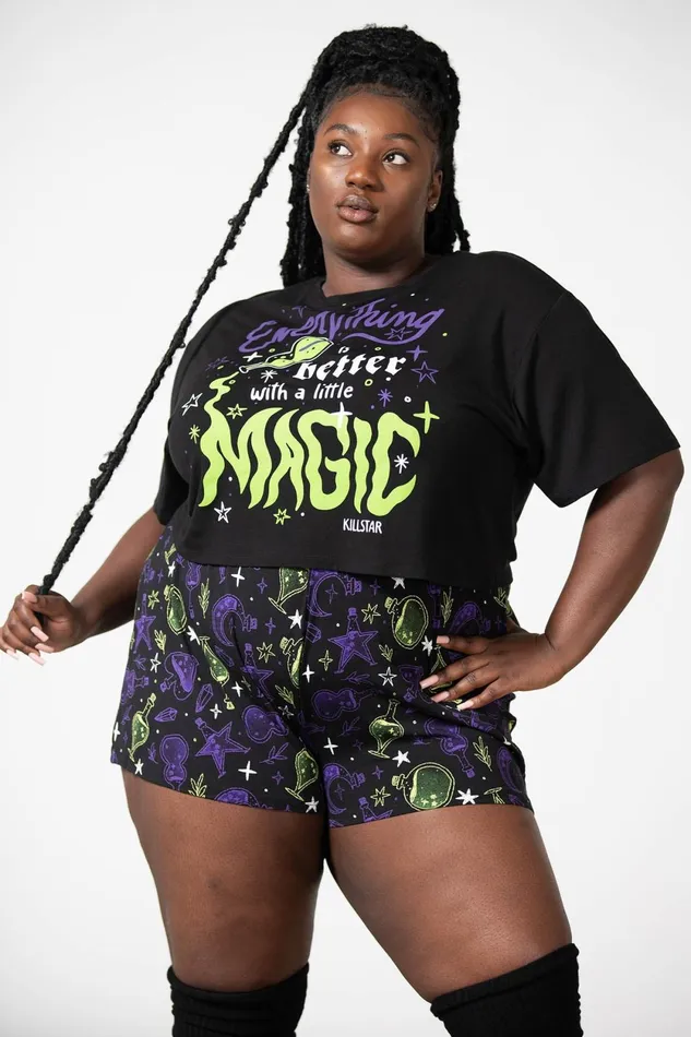 Women Crop Killstar Magic Chill Crop Top
