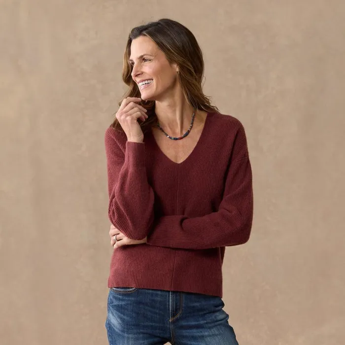 Women Daniela Cashmere Sweater Aubergine Sundance Catalog Sweaters Women Daniela Cashmere Sweater Aubergine Sundance Catalog Sweaters