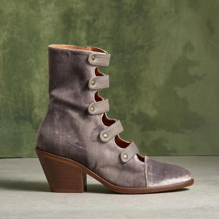 Women Dauphine Velvet Boots Silver Sundance Catalog Boots Women Dauphine Velvet Boots Silver Sundance Catalog Boots