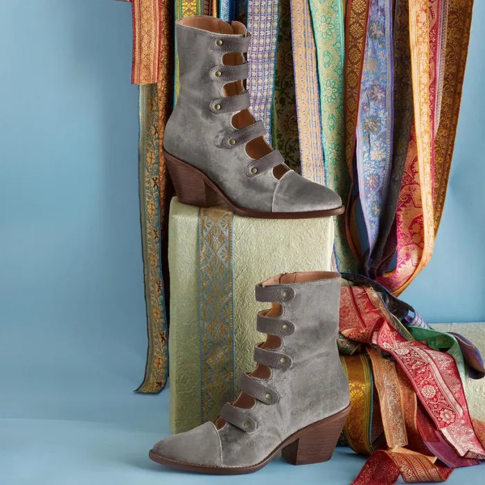 Women Dauphine Velvet Boots Silver Sundance Catalog Boots Women Dauphine Velvet Boots Silver Sundance Catalog Boots