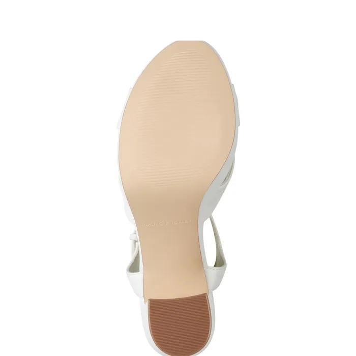 Women Deren Platform Sandal White Marc Fisher Sandals