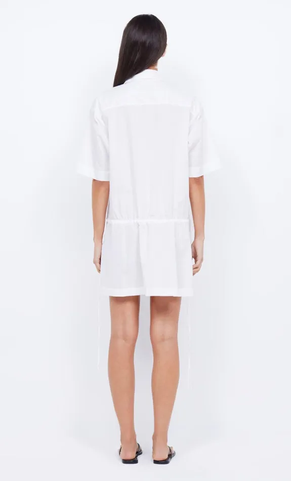 Women Dresses Bec Bridge LENNOX SHIRT MINI DRESS Ivory