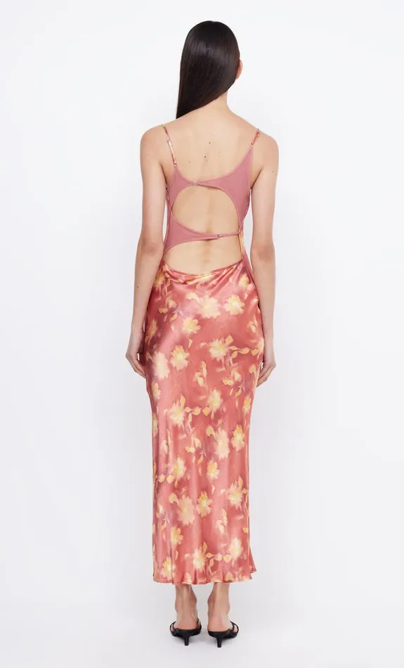 Women Dresses Bec Bridge MARGOT SPLIT MIDI DRESS Lumen Floral
