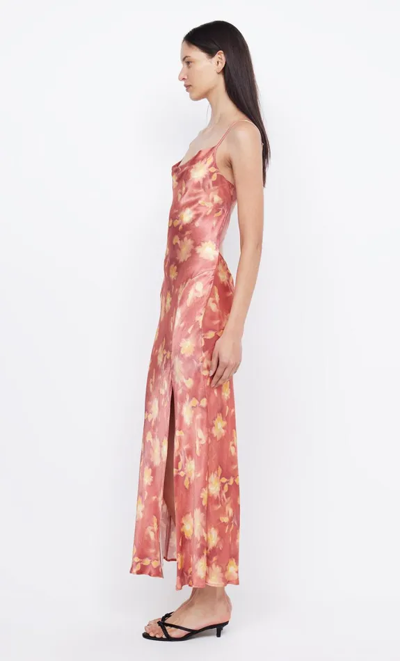 Women Dresses Bec Bridge MARGOT SPLIT MIDI DRESS Lumen Floral