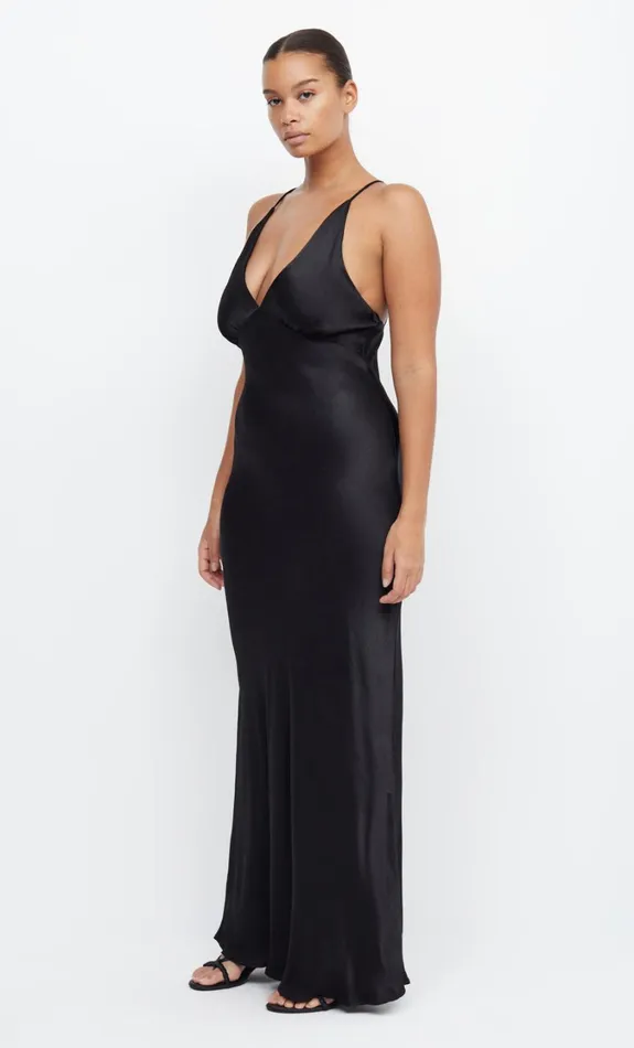 Women Dresses Bec Bridge MOON DANCE V MAXI DRESS Black