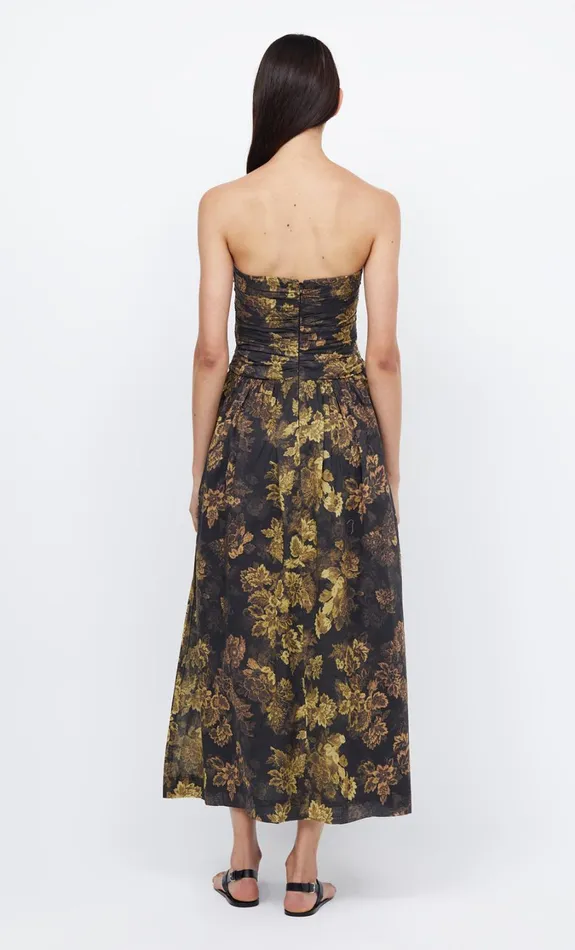 Women Dresses Bec Bridge PALMER STRAPLESS MAXI Jasper Floral