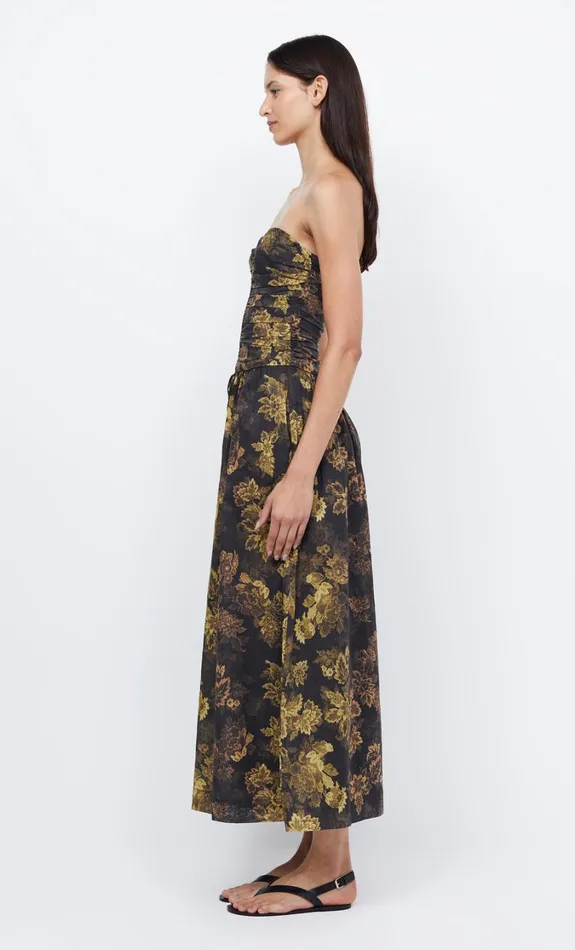 Women Dresses Bec Bridge PALMER STRAPLESS MAXI Jasper Floral