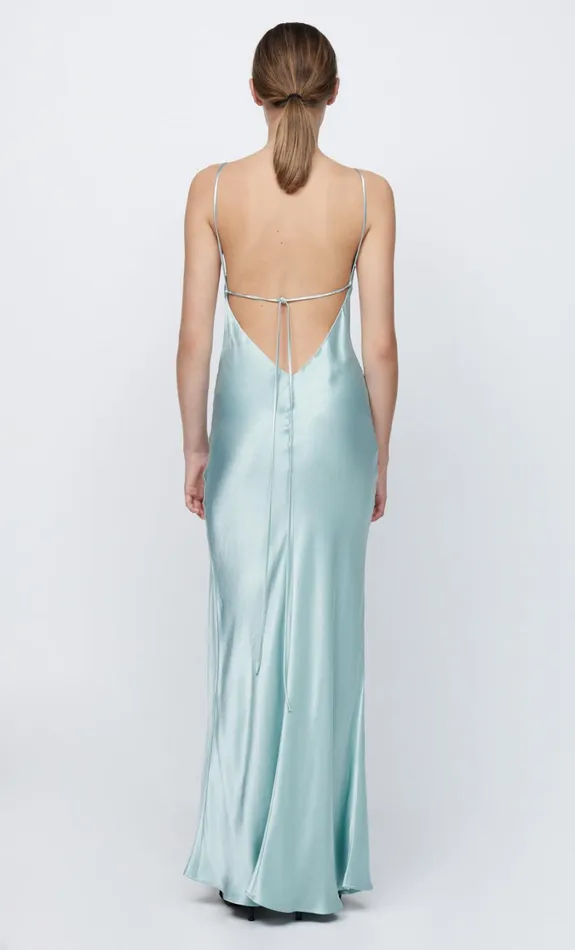 Women Dresses Bec Bridge REN SPLIT MAXI DRESS Seafoam Green