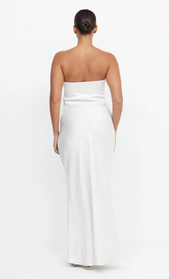 Women Dresses Bec Bridge THE DREAMER STRAPLESS DRESS Ivory