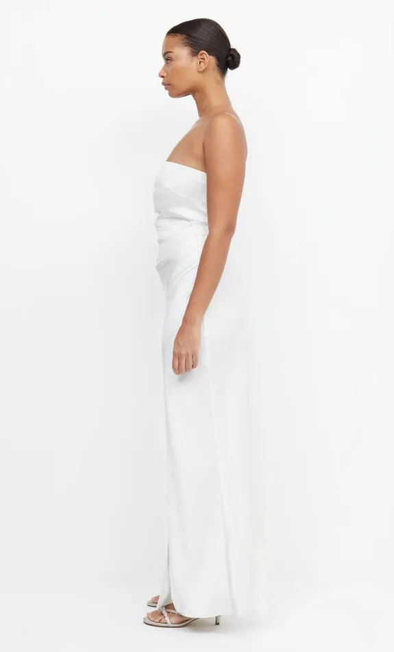 Women Dresses Bec Bridge THE DREAMER STRAPLESS DRESS Ivory