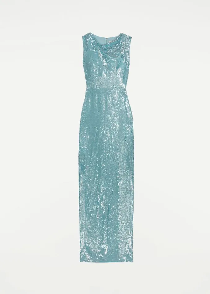 Women Dresses Roland Mouret Sequin Maxi Dress