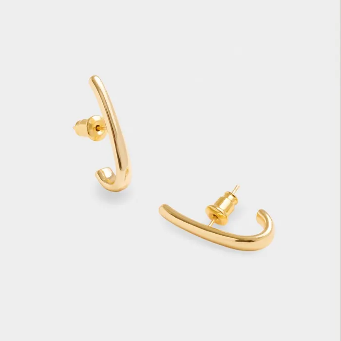 Women Earrings Katie Loxton Izi Waterproof Gold Huggie Earrings