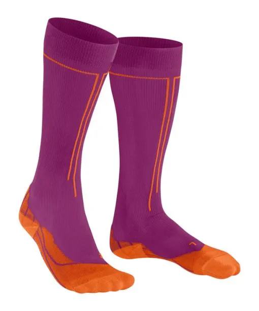 Women Energizing Women Kneehigh Socks Health Radiant Orchid FALKE Compression Socks
