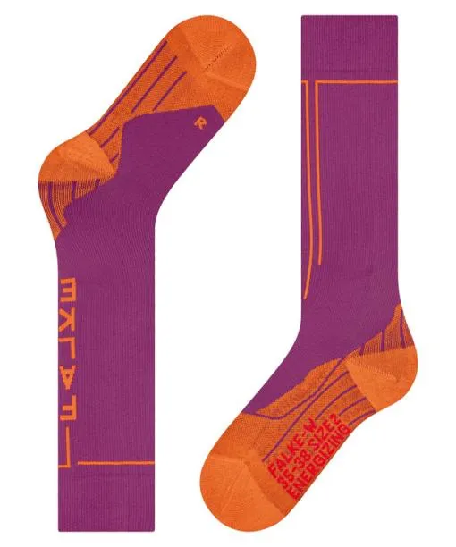 Women Energizing Women Kneehigh Socks Health Radiant Orchid FALKE Compression Socks
