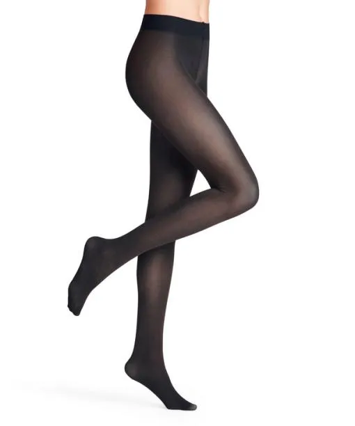 Women Fine Softness 50 DEN Women Tights Dark Navy FALKE Tights and Leggings