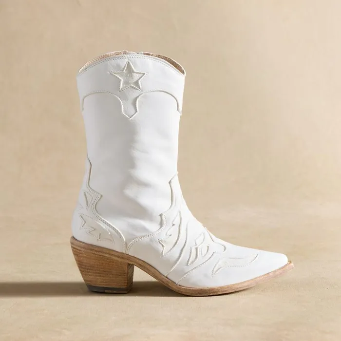 Women Fort Boots White Sundance Catalog Boots