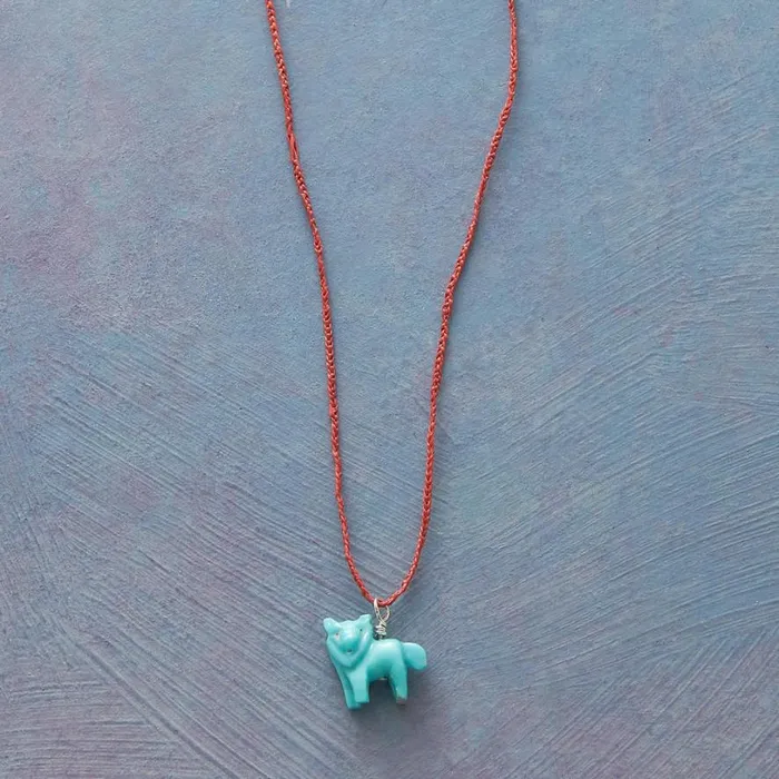 Women Fox Spirit Necklace Sundance Catalog Necklaces