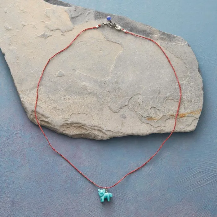 Women Fox Spirit Necklace Sundance Catalog Necklaces
