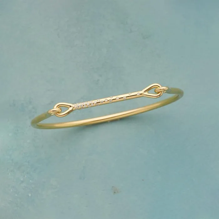 Women Gathered Light Diamond Cuff Sundance Catalog Bracelets