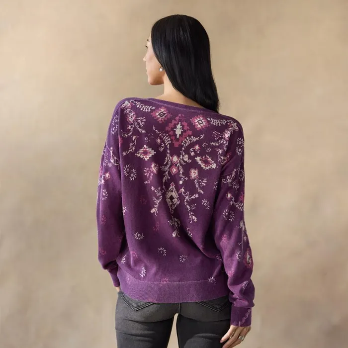 Women Glissade Sweater Plum Sundance Catalog Sweaters Women Glissade Sweater Plum Sundance Catalog Sweaters