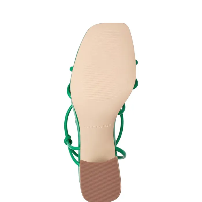 Women Gurion Block Heel Sandal Dark Green Marc Fisher Sandals