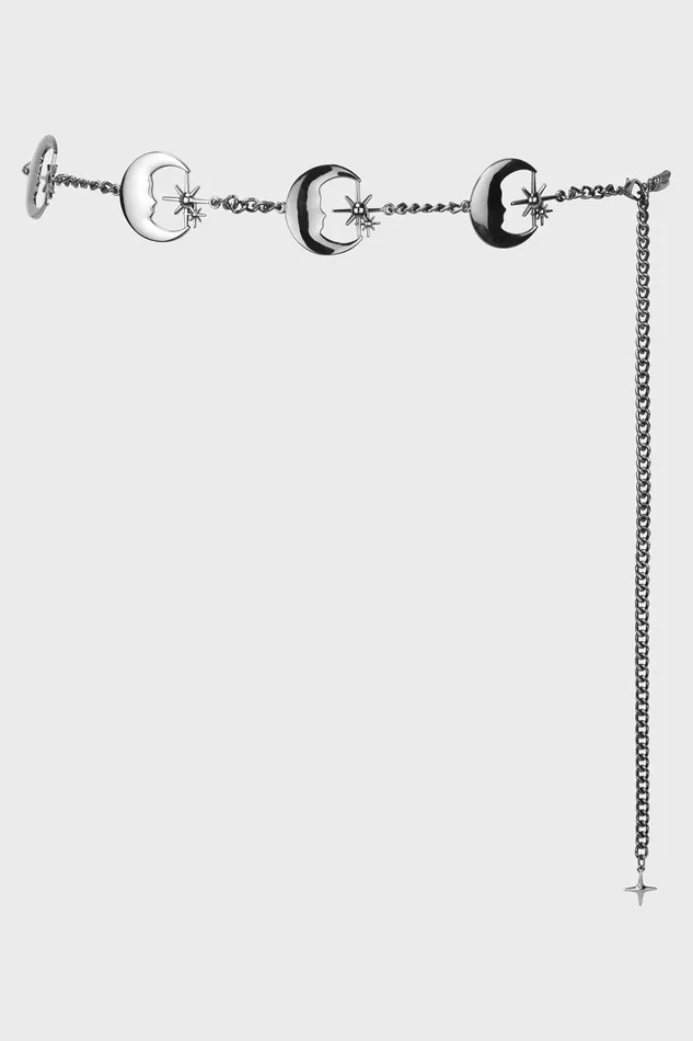 Women Harnesses and Belts Killstar Oblivion039s Muse Chain Belt