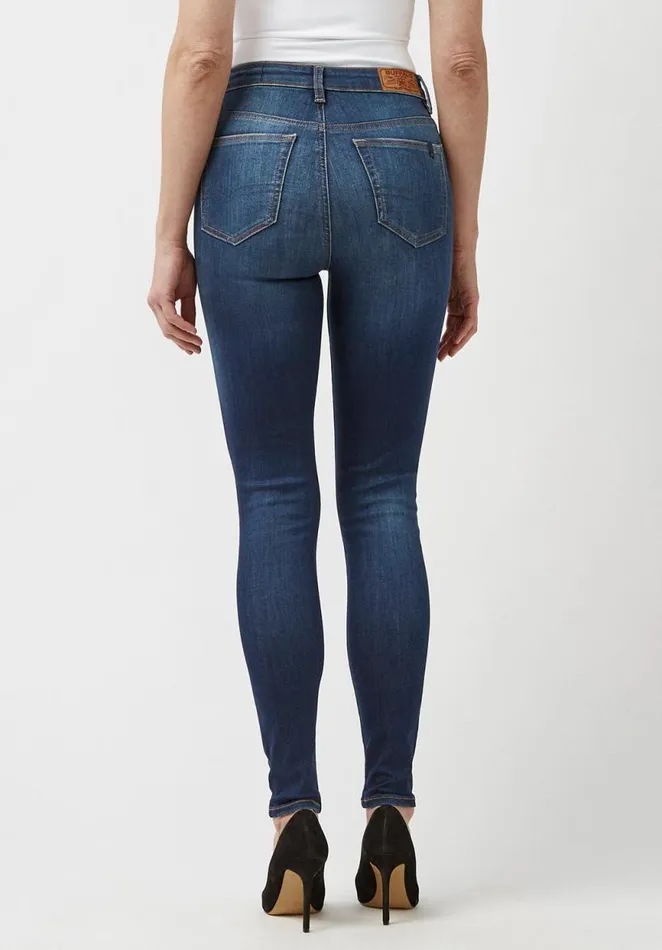 Women High Rise Skinny Skylar Night Rain Indigo Jeans Night Rain Buffalo David Bitton High Rise Skinny Skylar