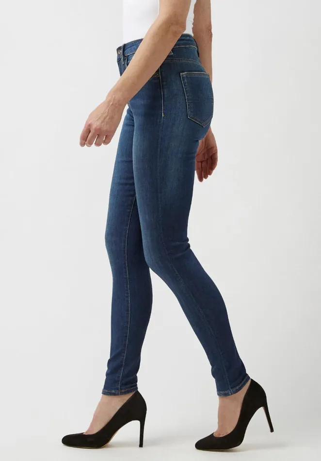 Women High Rise Skinny Skylar Night Rain Indigo Jeans Night Rain Buffalo David Bitton High Rise Skinny Skylar