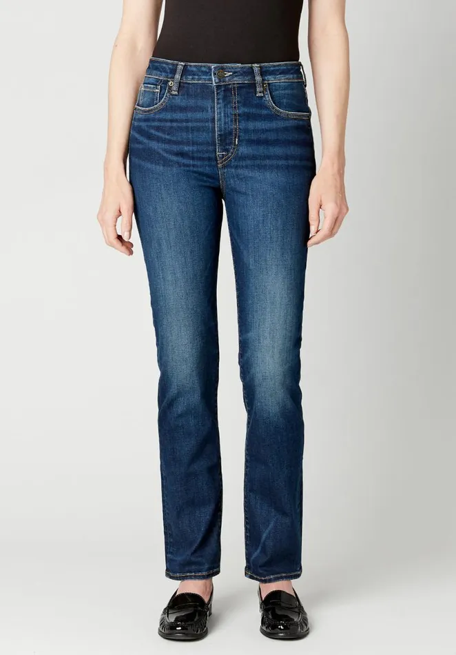 Women High Rise Straight Jayden Night Rain Jeans Night Rain Buffalo David Bitton Straight Leg Women High Rise Straight Jayden Night Rain Jeans Night Rain Buffalo David Bitton Straight Leg