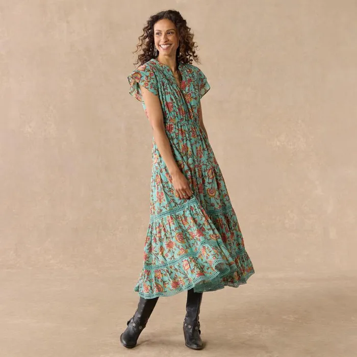 Women High Vines Dress Petite Turquoise Sundance Catalog Dresses and Jumpsuits Women High Vines Dress Petite Turquoise Sundance Catalog Dresses and Jumpsuits