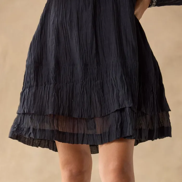 Women Ingrid Effortless Dress Black Sundance Catalog Dresses and Jumpsuits