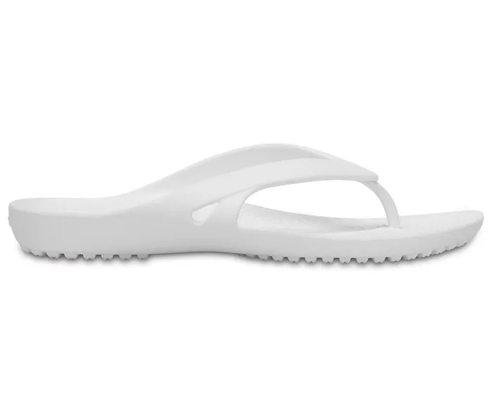 Women Kadee II Flip White Crocs Sandals
