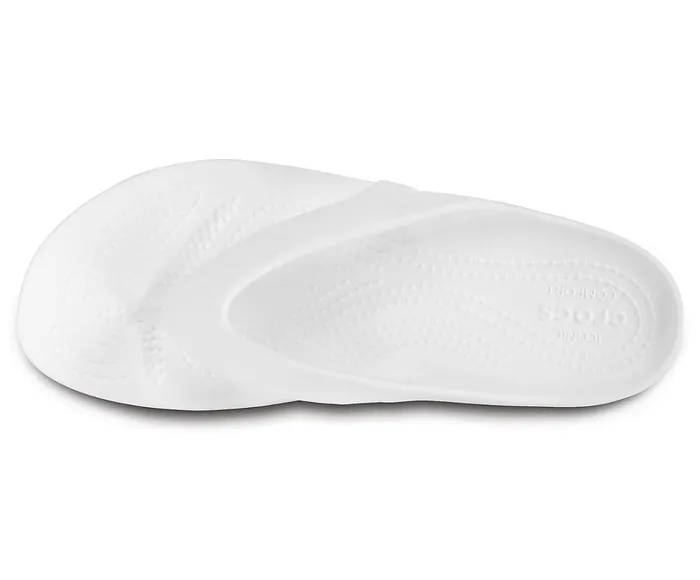 Women Kadee II Flip White Crocs Sandals