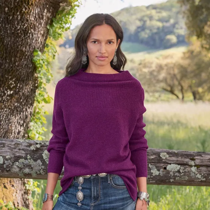 Women Kimia Cashmere Sweater Vibrntpink Sundance Catalog Sweaters Women Kimia Cashmere Sweater Vibrntpink Sundance Catalog Sweaters