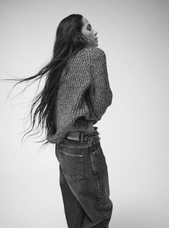Women Knits MOS MOSH MMHFeel Vita Knit 8211 HEYANNO Indigo Navy