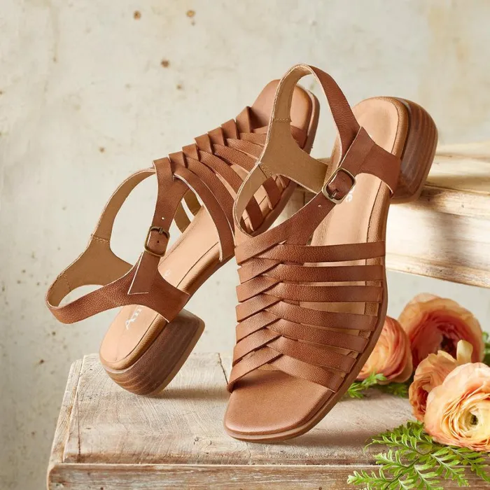 Women Labyrinth Sandals Tan Sundance Catalog Sandals