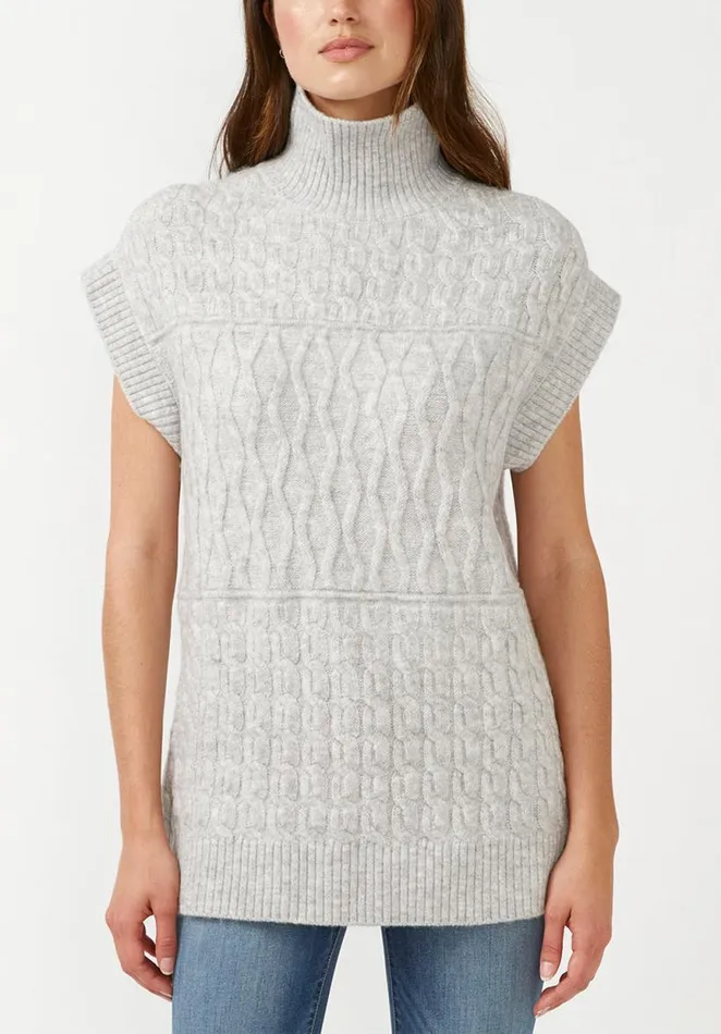 Women Lambert Light Heather Grey Women039s Tunic Vest Lt Hr Grey Buffalo David Bitton Sweaters Women Lambert Light Heather Grey Women039s Tunic Vest Lt Hr Grey Buffalo David Bitton Sweaters